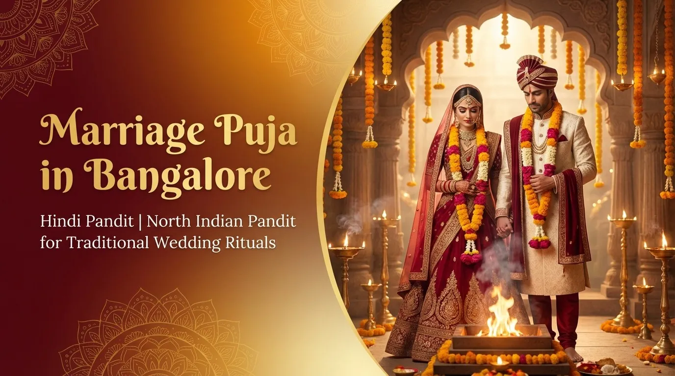 Hindu wedding ceremony banner